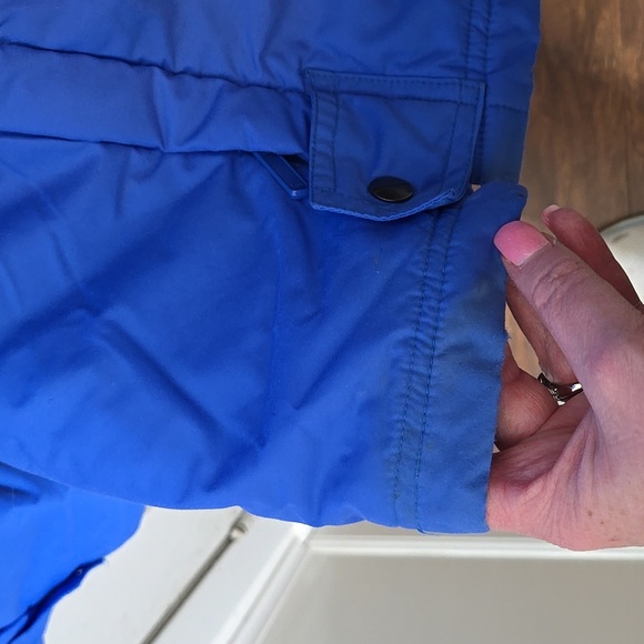 Inside EDGE SNOW BOARD SKI WINTER PANTS SIZE MEDIUM ROYAL BLUE - Picture 5 of 8